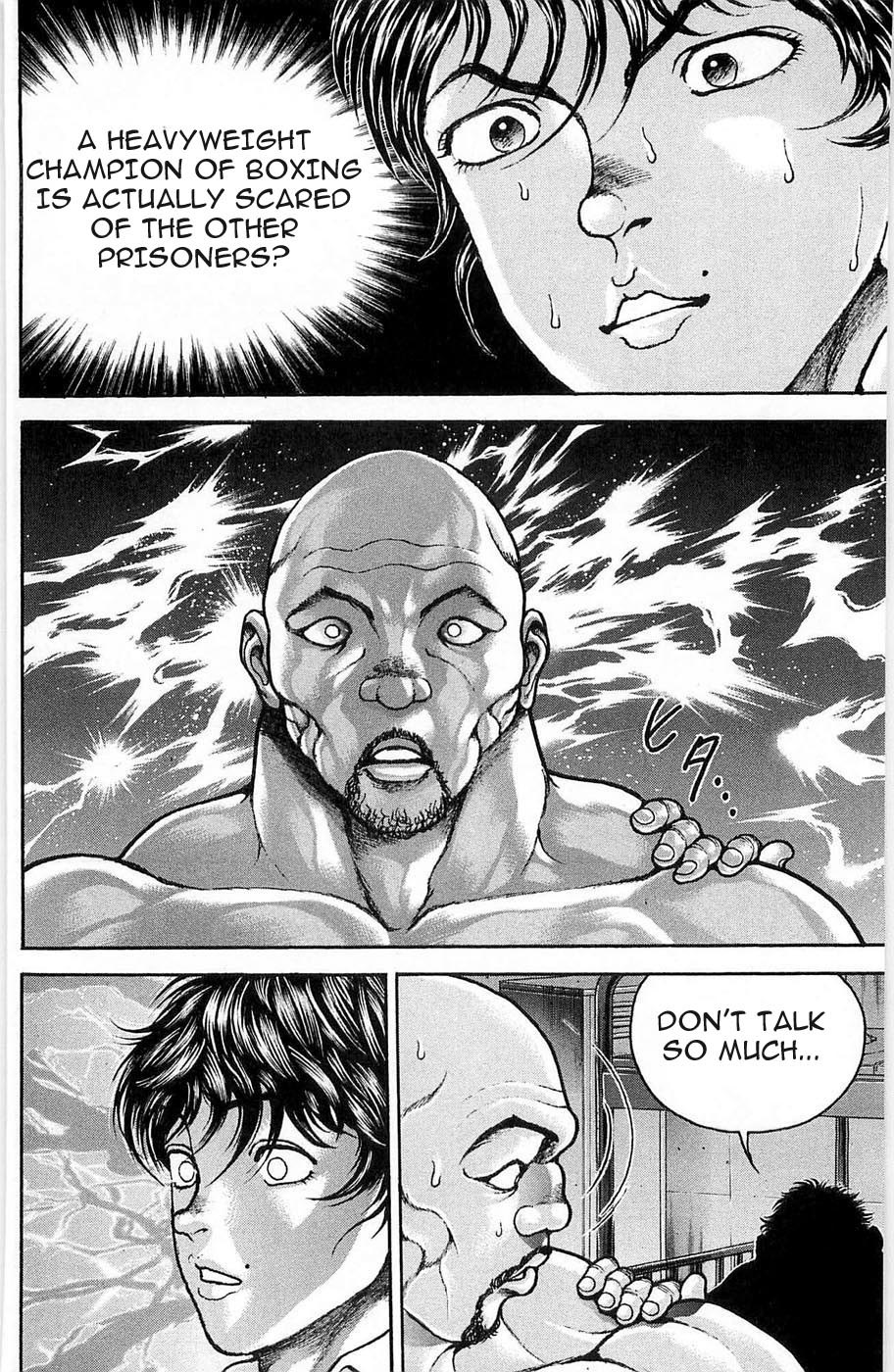 Hanma Baki Chapter 3.19 page 10 - Vol.3 Chapter 19: The Only Freedom