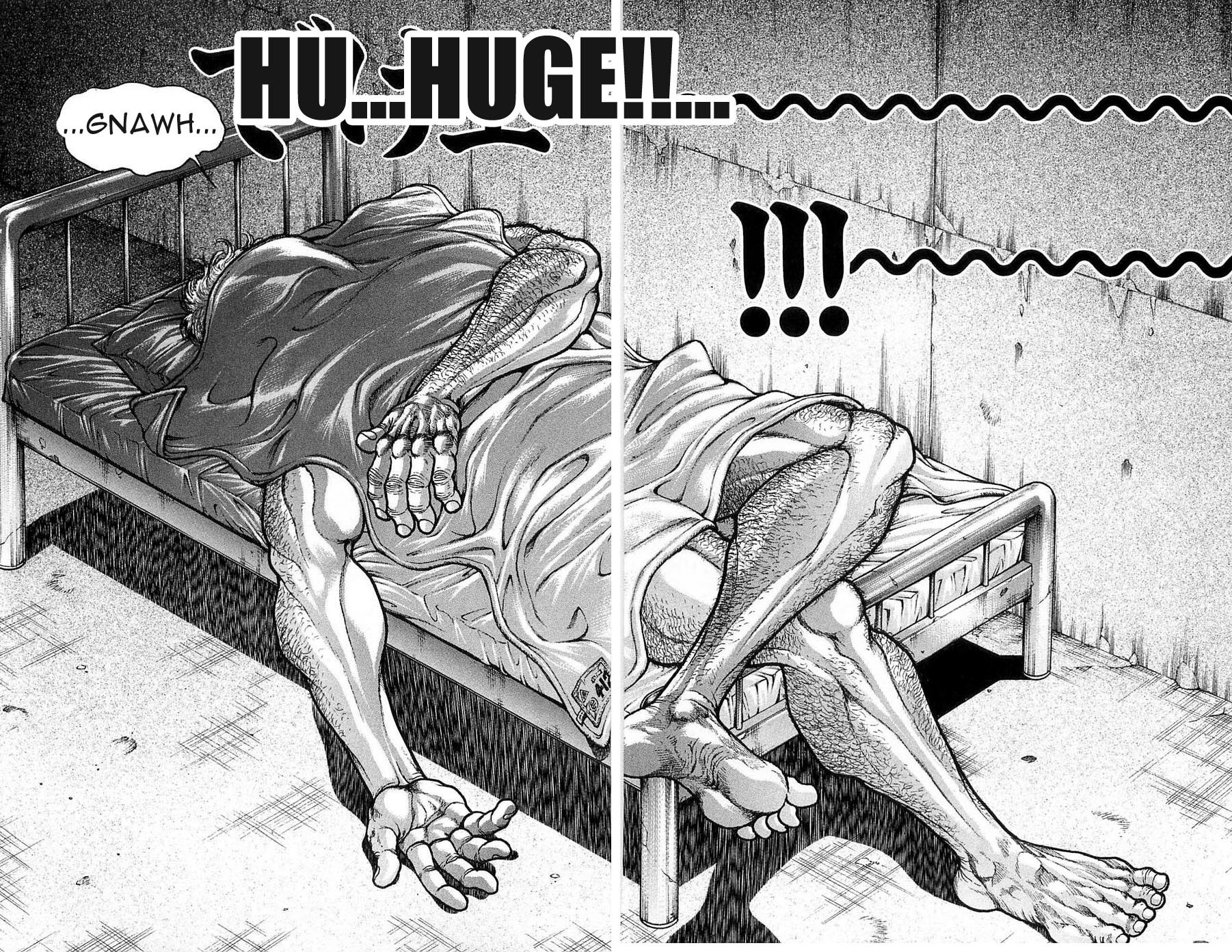 Hanma Baki Chapter 3.19 page 14 - Vol.3 Chapter 19: The Only Freedom