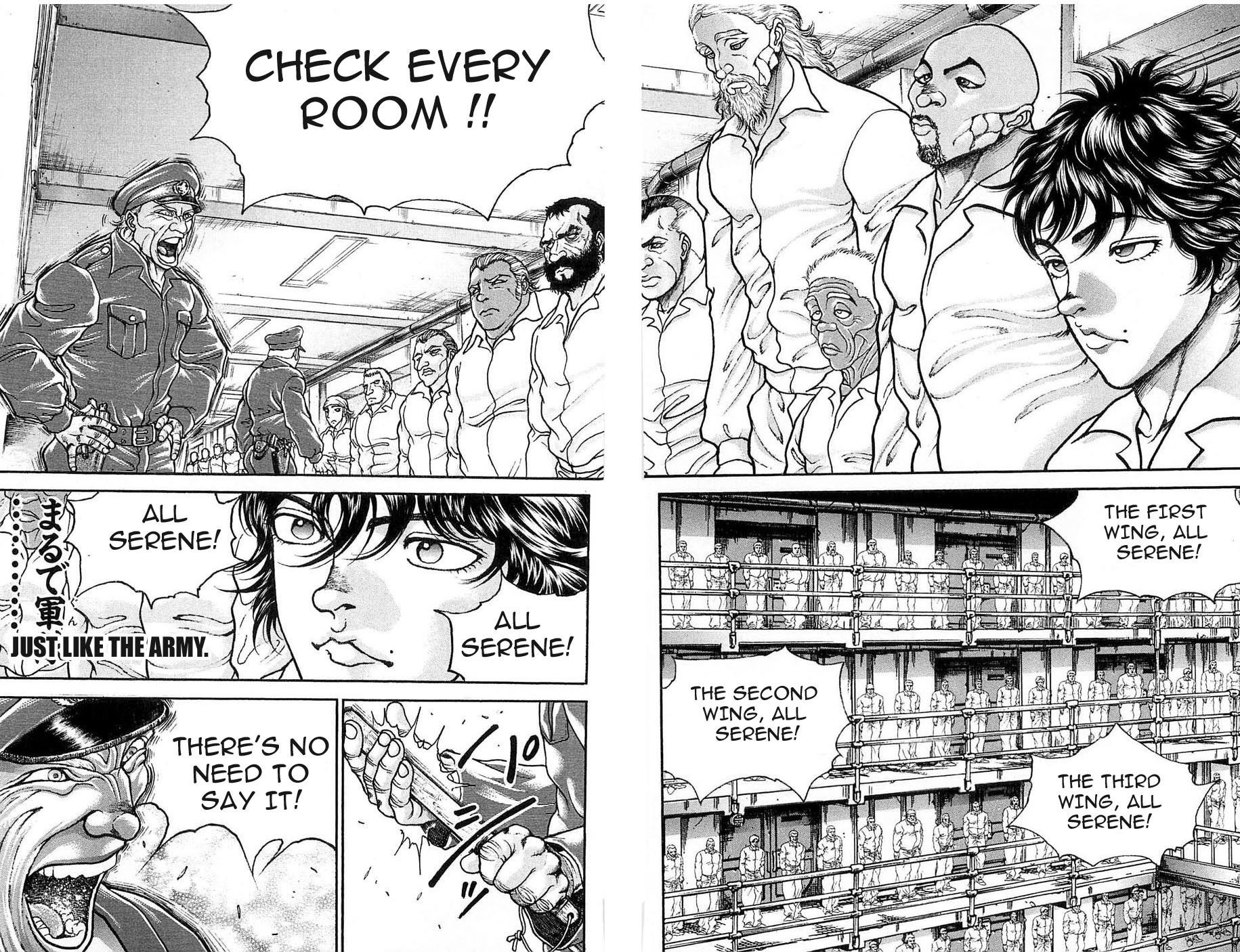 Hanma Baki Chapter 3.20 page 10 - Vol.3 Chapter 20: Prison and Hell