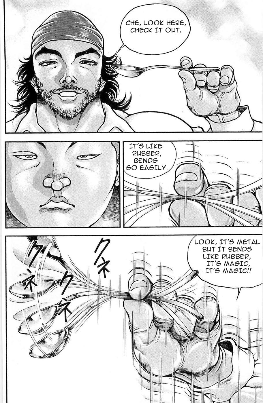 Hanma Baki Chapter 3.21 page 10 - Vol.3 Chapter 21: A Different Kind of Freedom