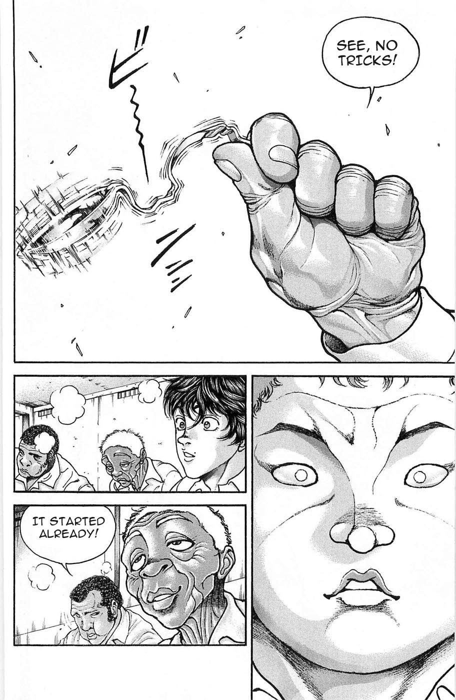 Hanma Baki Chapter 3.21 page 12 - Vol.3 Chapter 21: A Different Kind of Freedom