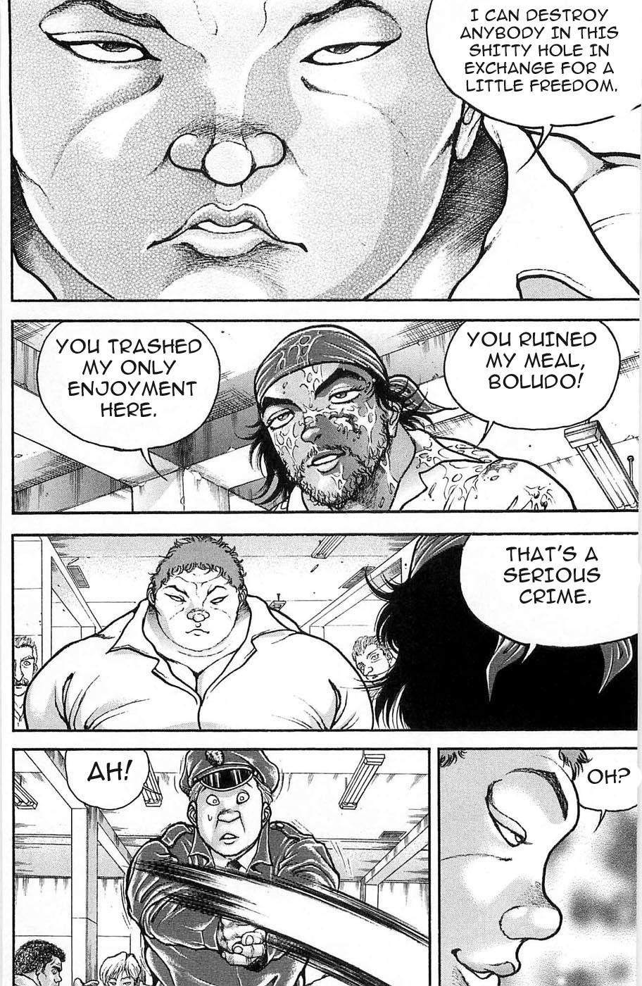 Hanma Baki Chapter 3.21 page 16 - Vol.3 Chapter 21: A Different Kind of Freedom