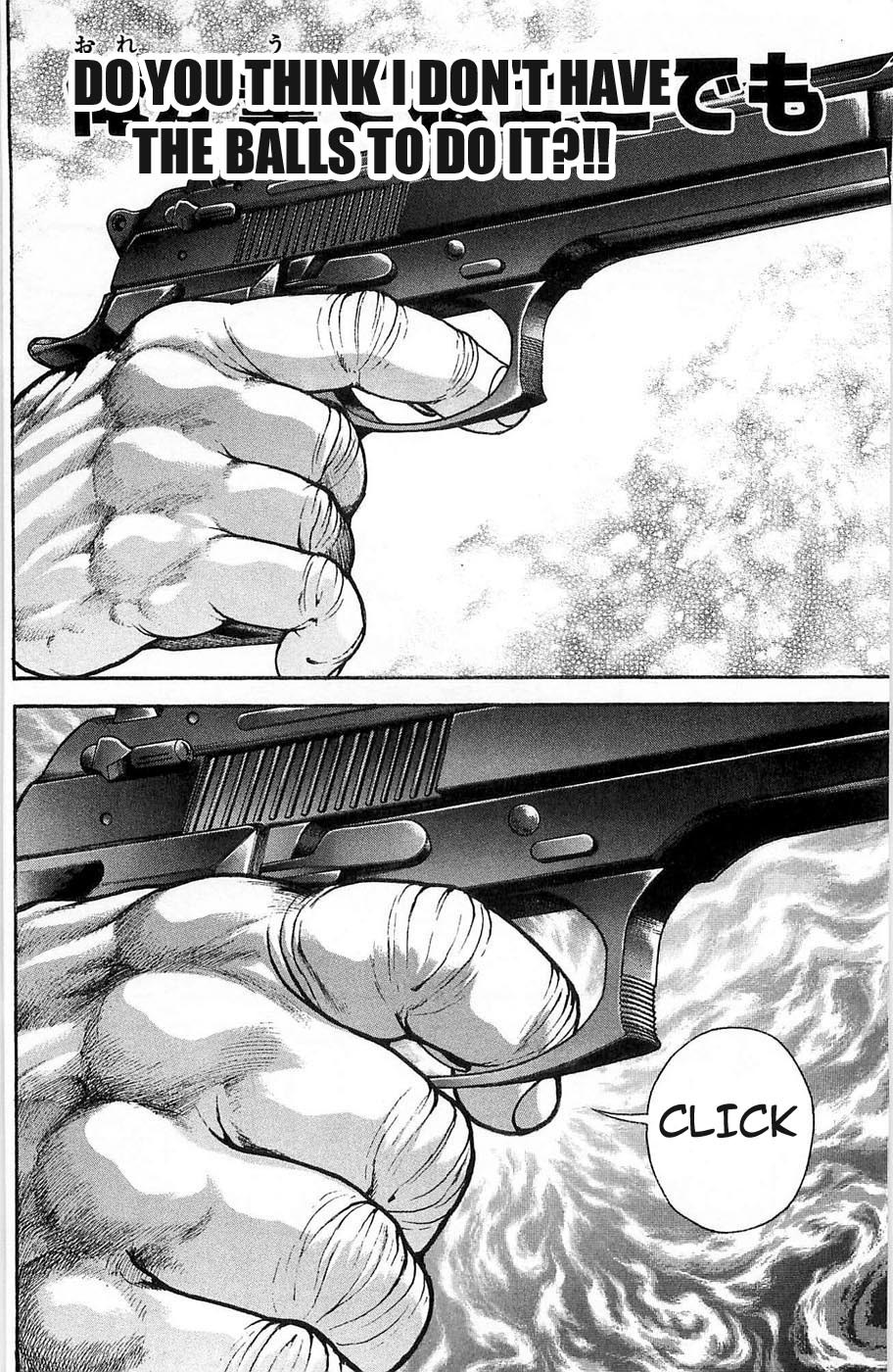 Hanma Baki Chapter 3.21 page 20 - Vol.3 Chapter 21: A Different Kind of Freedom