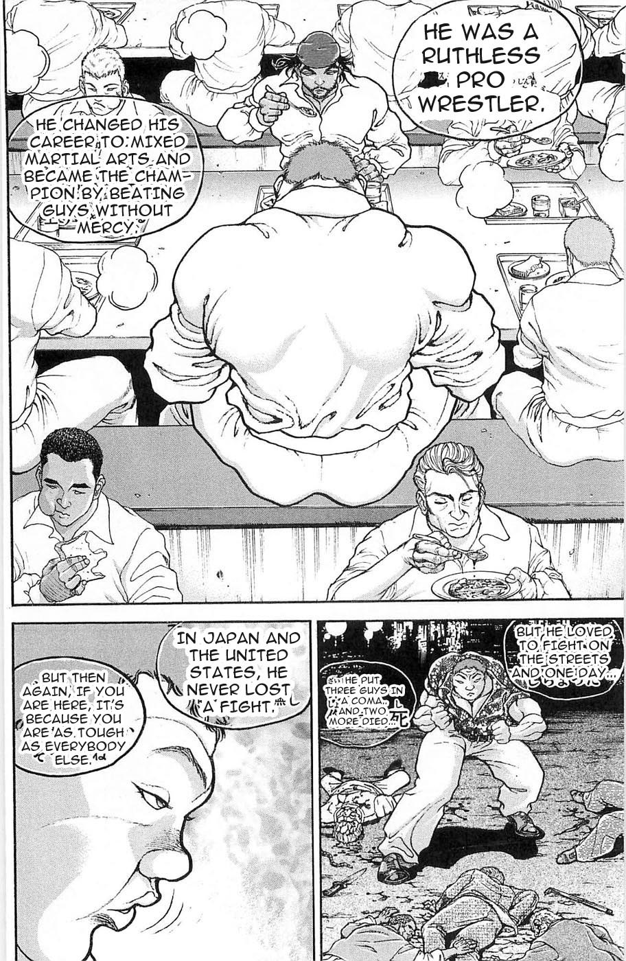 Hanma Baki Chapter 3.21 page 6 - Vol.3 Chapter 21: A Different Kind of Freedom