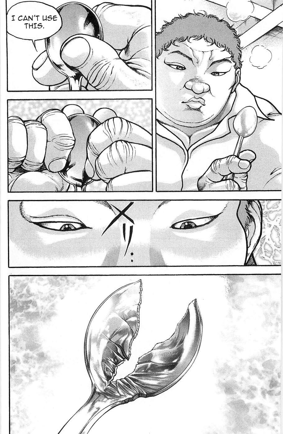 Hanma Baki Chapter 3.21 page 8 - Vol.3 Chapter 21: A Different Kind of Freedom