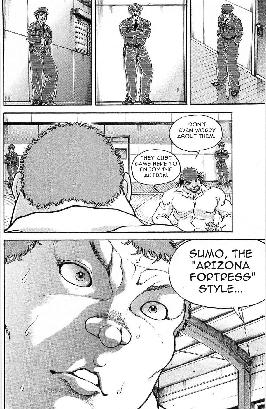 Hanma Baki Chapter 3.22 page 10 - Vol.3 Chapter 22: Challenging