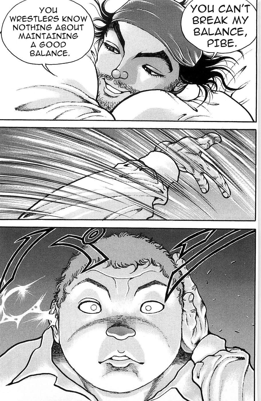 Hanma Baki Chapter 3.22 page 15 - Vol.3 Chapter 22: Challenging