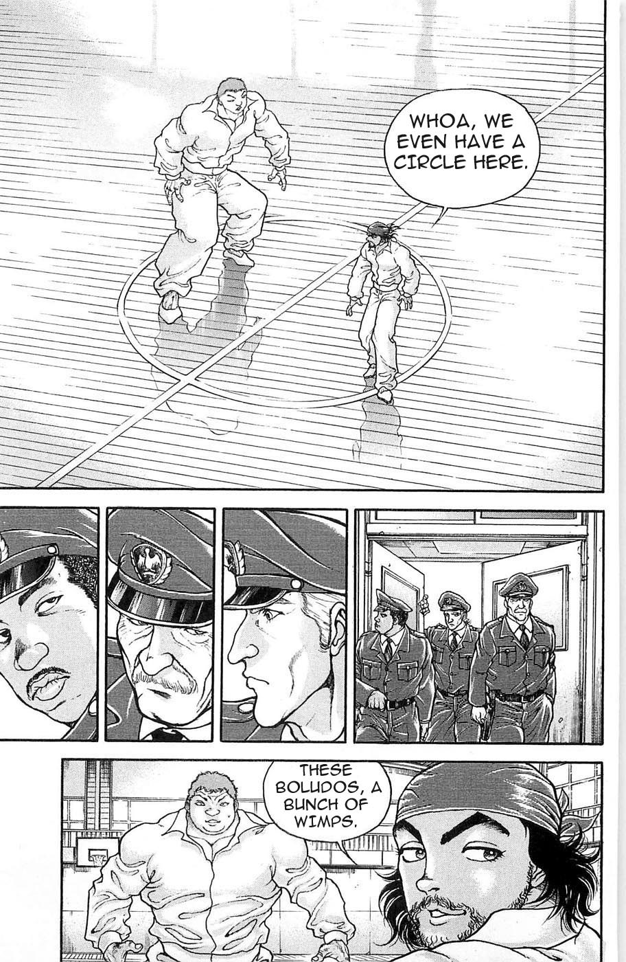 Hanma Baki Chapter 3.22 page 9 - Vol.3 Chapter 22: Challenging