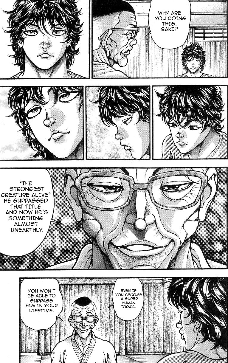 Hanma Baki Chapter 30.244 page 8 - Vol.30 Chapter 244: The Visit
