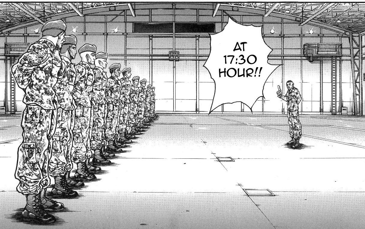 Hanma Baki Chapter 30.245 page 14 - Vol.30 Chapter 245: Father And Son:The Encounter