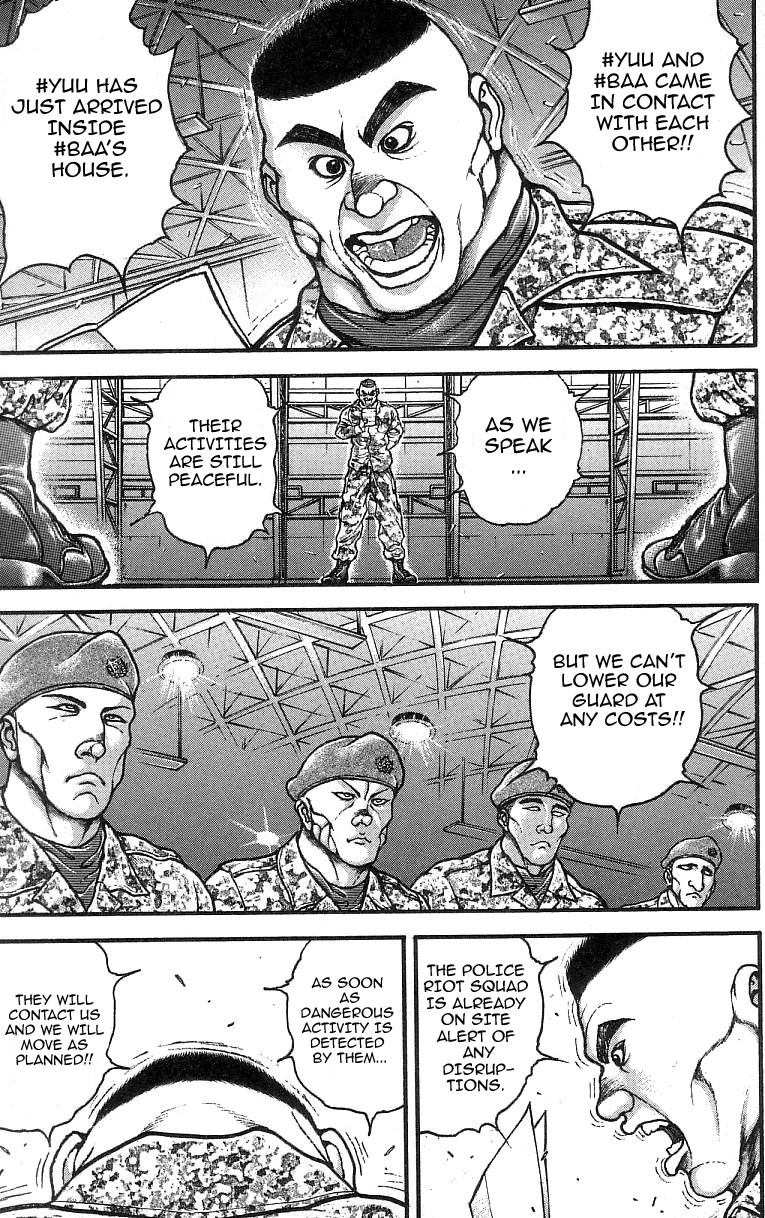 Hanma Baki Chapter 30.245 page 15 - Vol.30 Chapter 245: Father And Son:The Encounter