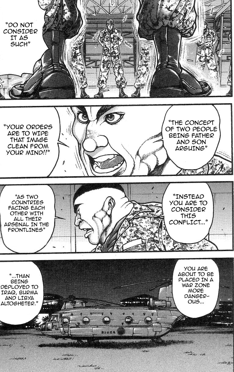 Hanma Baki Chapter 30.245 page 17 - Vol.30 Chapter 245: Father And Son:The Encounter