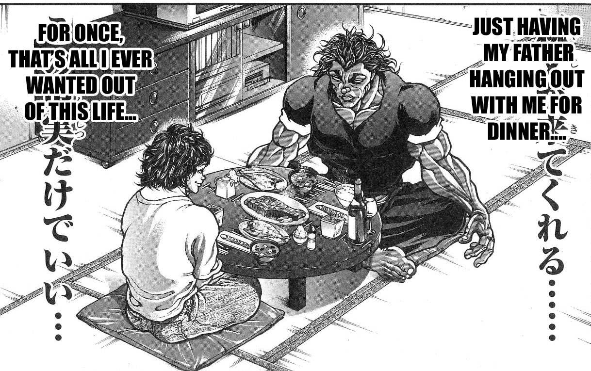 Hanma Baki Chapter 30.245 page 9 - Vol.30 Chapter 245: Father And Son:The Encounter