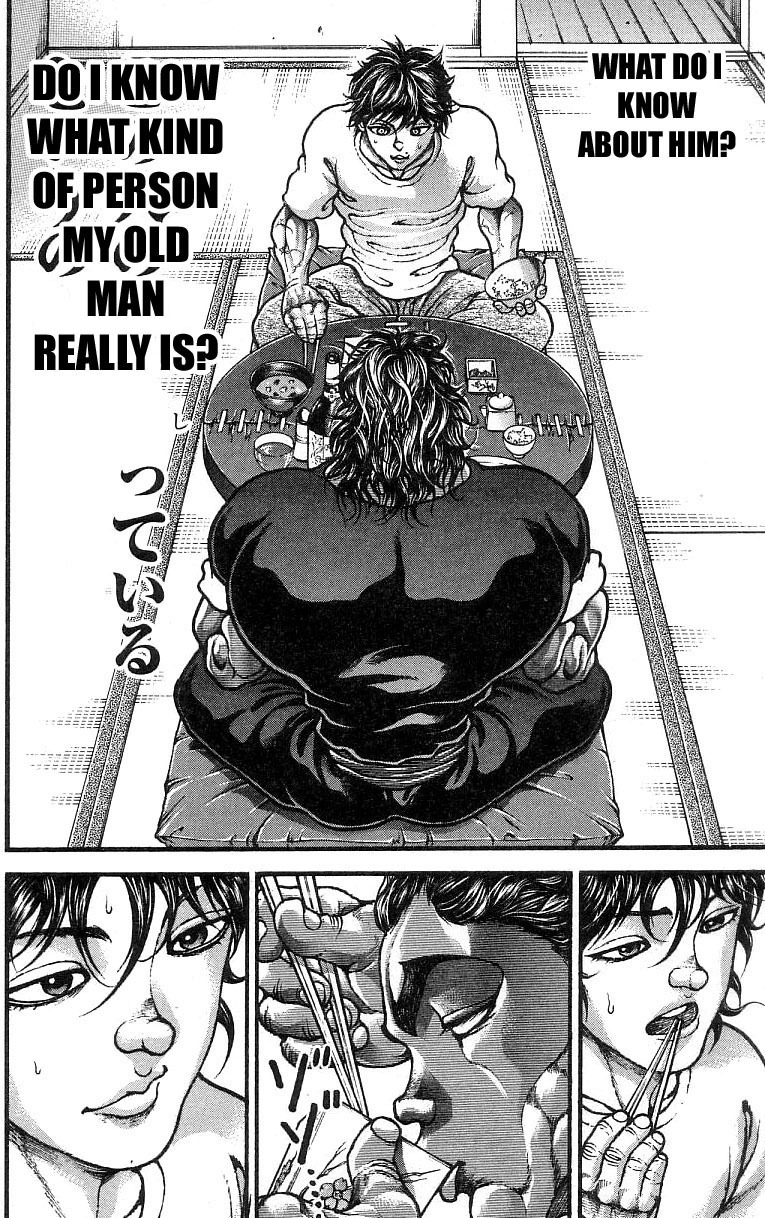Hanma Baki Chapter 30.246 page 12 - Vol.30 Chapter 246: A father to love
