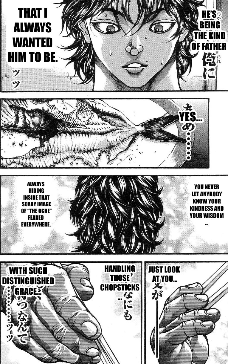 Hanma Baki Chapter 30.246 page 16 - Vol.30 Chapter 246: A father to love