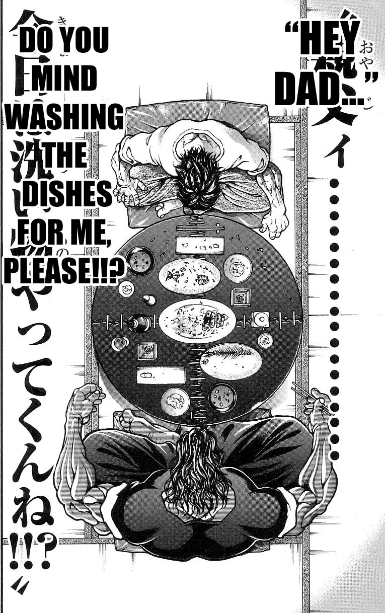 Hanma Baki Chapter 30.246 page 20 - Vol.30 Chapter 246: A father to love