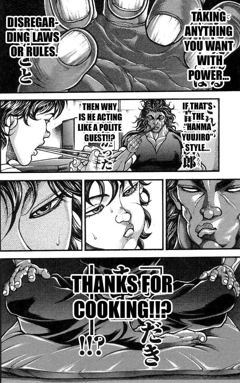 Hanma Baki Chapter 30.246 page 4 - Vol.30 Chapter 246: A father to love