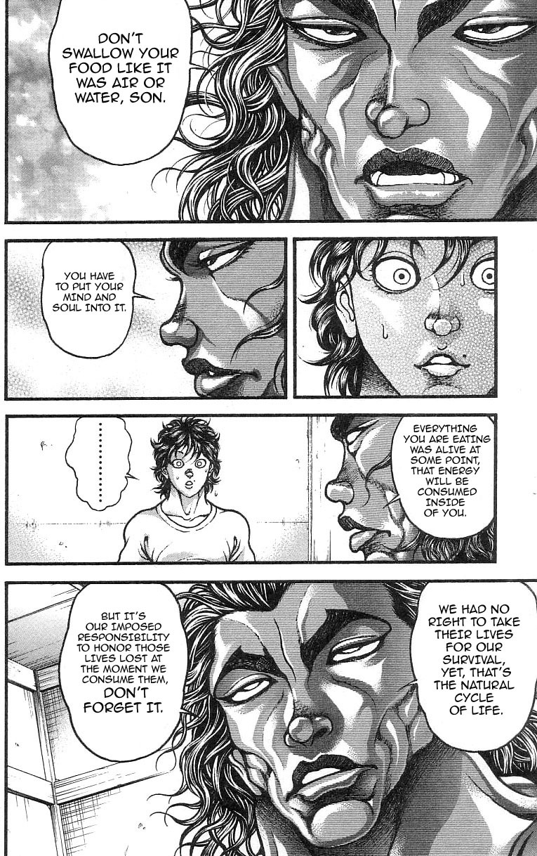 Hanma Baki Chapter 30.246 page 8 - Vol.30 Chapter 246: A father to love