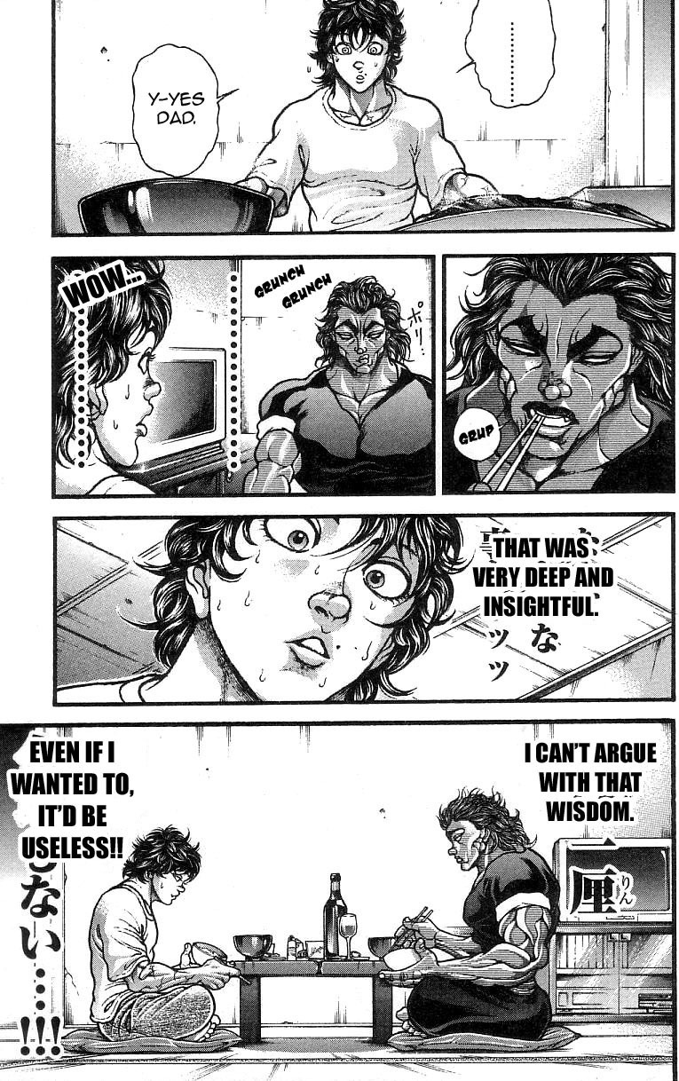 Hanma Baki Chapter 30.246 page 9 - Vol.30 Chapter 246: A father to love