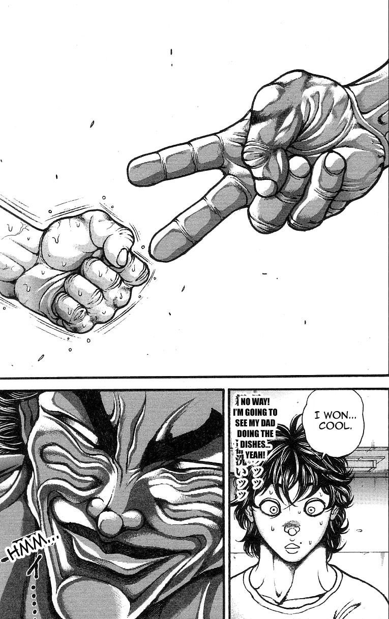 Hanma Baki Chapter 30.247 page 13 - Vol.30 Chapter 247: Rock-Paper-Scissors Hanma Style