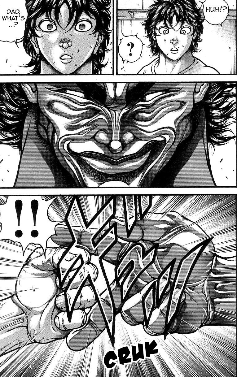 Hanma Baki Chapter 30.247 page 15 - Vol.30 Chapter 247: Rock-Paper-Scissors Hanma Style