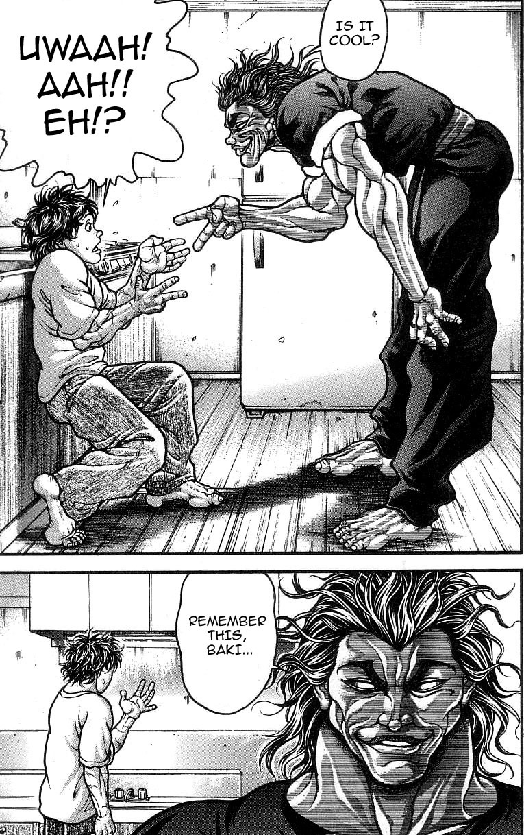Hanma Baki Chapter 30.247 page 19 - Vol.30 Chapter 247: Rock-Paper-Scissors Hanma Style