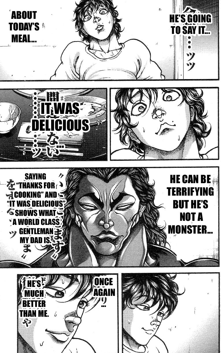 Hanma Baki Chapter 30.247 page 3 - Vol.30 Chapter 247: Rock-Paper-Scissors Hanma Style