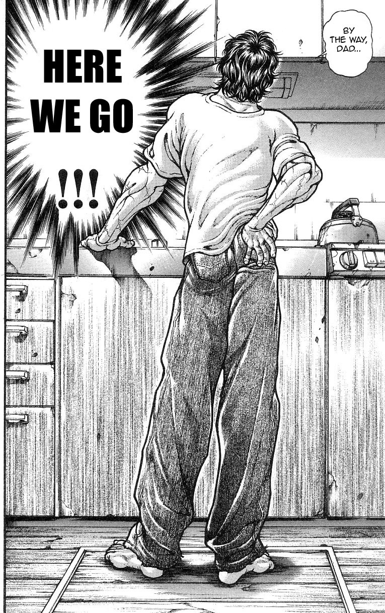 Hanma Baki Chapter 30.247 page 6 - Vol.30 Chapter 247: Rock-Paper-Scissors Hanma Style
