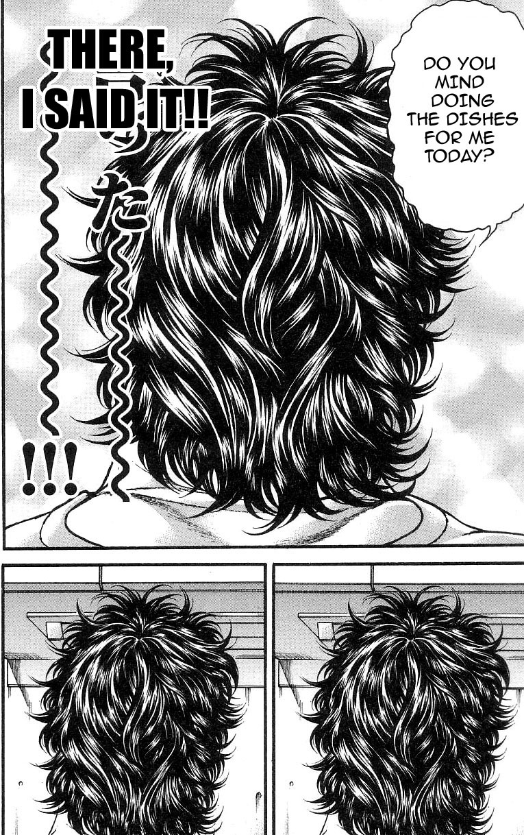 Hanma Baki Chapter 30.247 page 8 - Vol.30 Chapter 247: Rock-Paper-Scissors Hanma Style