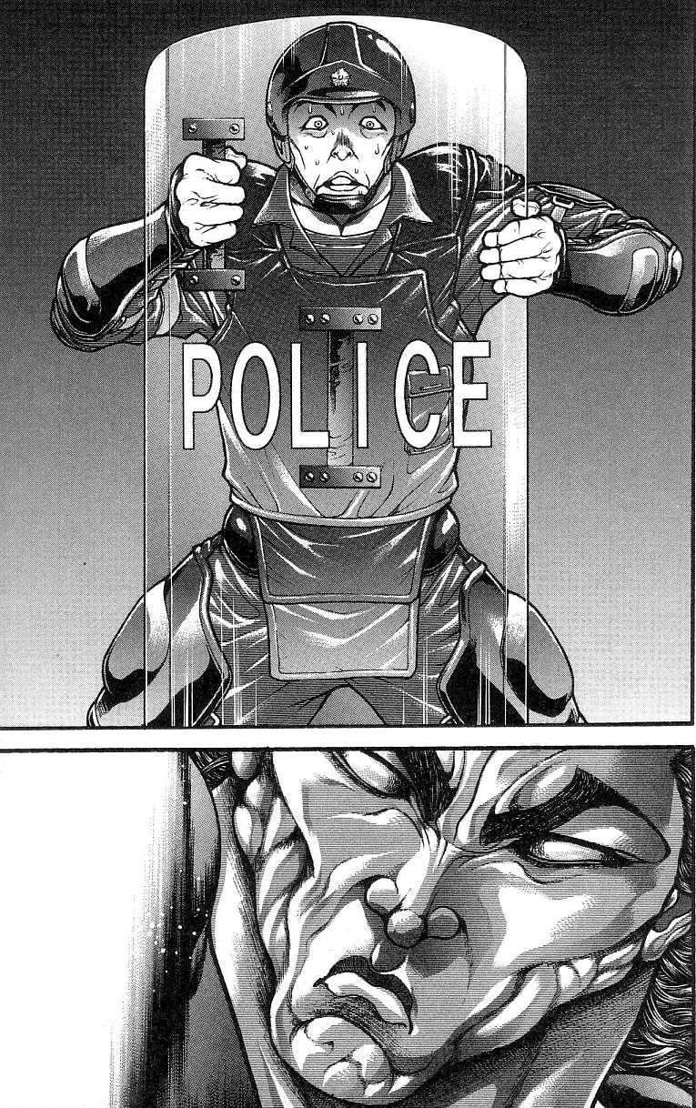 Hanma Baki Chapter 30.248 page 10 - Vol.30 Chapter 248: The Riot Team Report