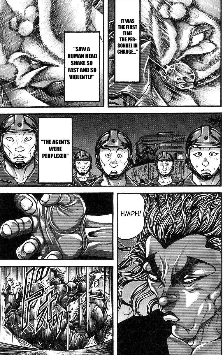 Hanma Baki Chapter 30.248 page 14 - Vol.30 Chapter 248: The Riot Team Report