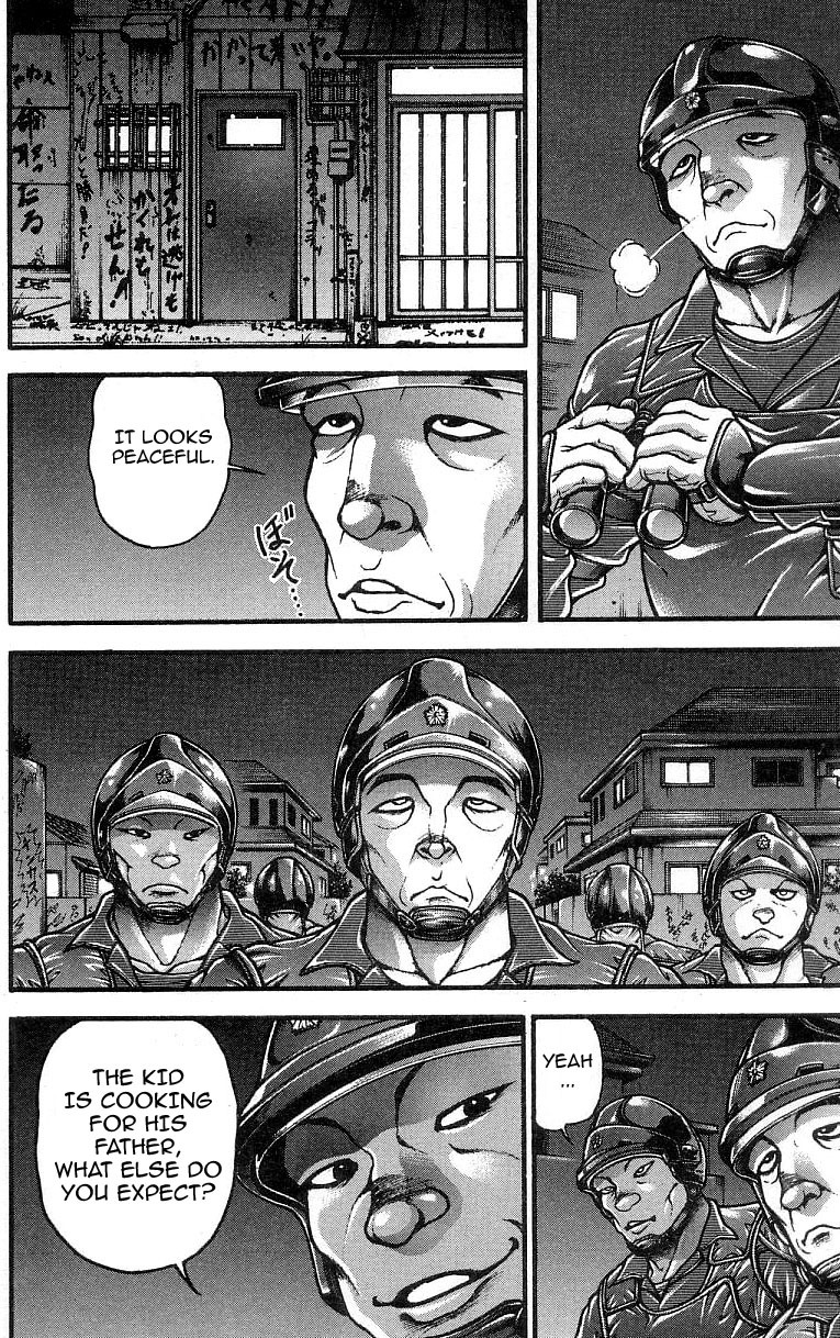 Hanma Baki Chapter 30.248 page 4 - Vol.30 Chapter 248: The Riot Team Report