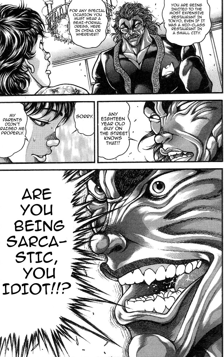 Hanma Baki Chapter 30.249 page 11 - Vol.30 Chapter 249: The Last Supper