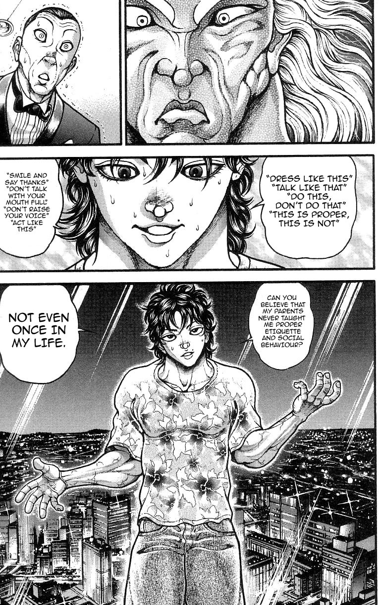 Hanma Baki Chapter 30.249 page 13 - Vol.30 Chapter 249: The Last Supper