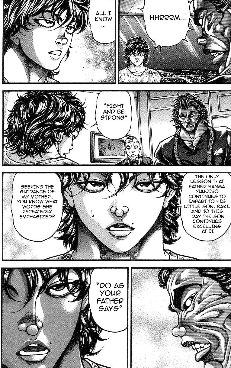 Hanma Baki Chapter 30.249 page 14 - Vol.30 Chapter 249: The Last Supper