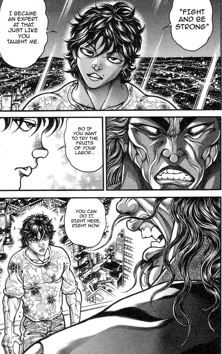 Hanma Baki Chapter 30.249 page 15 - Vol.30 Chapter 249: The Last Supper