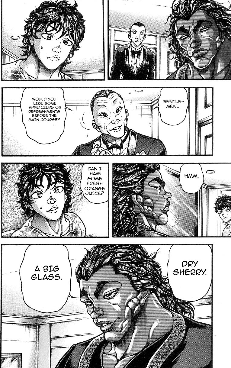 Hanma Baki Chapter 30.249 page 18 - Vol.30 Chapter 249: The Last Supper