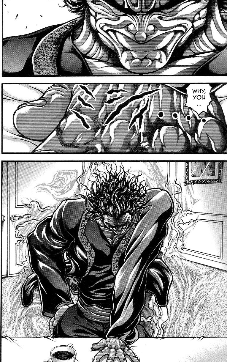 Hanma Baki Chapter 30.250 page 12 - Vol.30 Chapter 250: The Battle of The Strongest Father And Son
