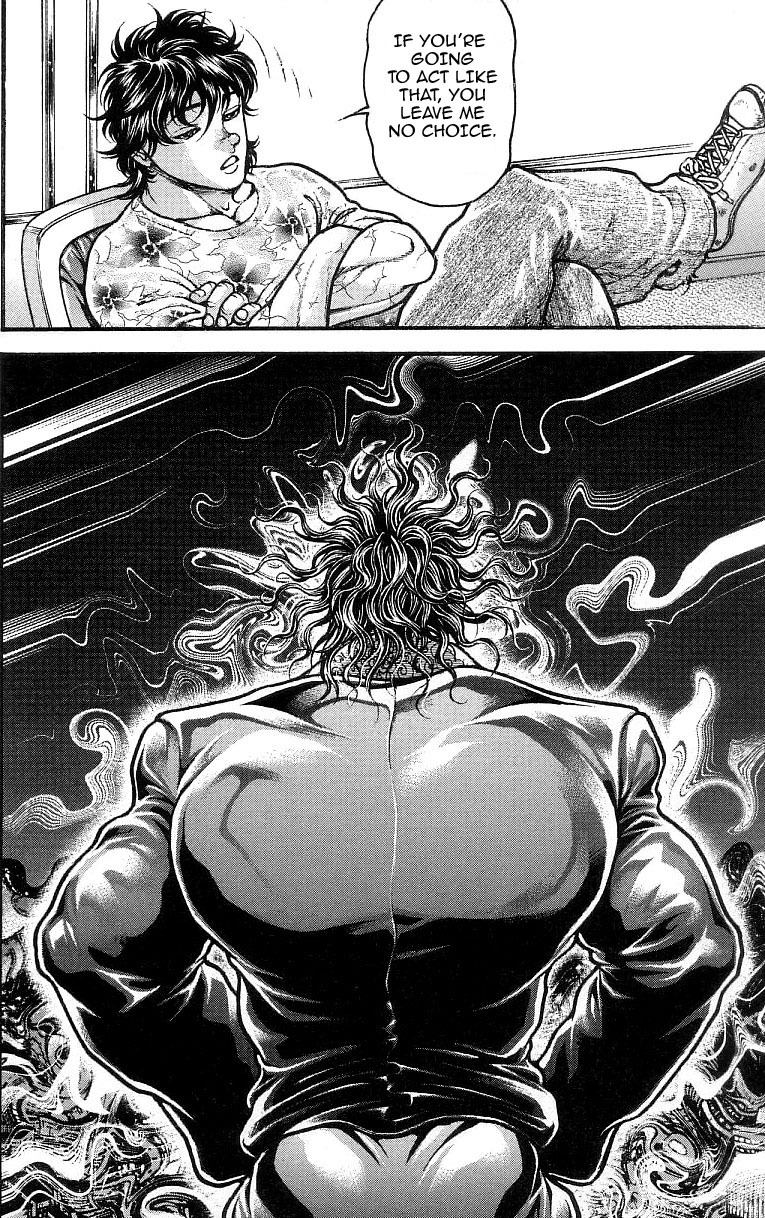 Hanma Baki Chapter 30.250 page 14 - Vol.30 Chapter 250: The Battle of The Strongest Father And Son