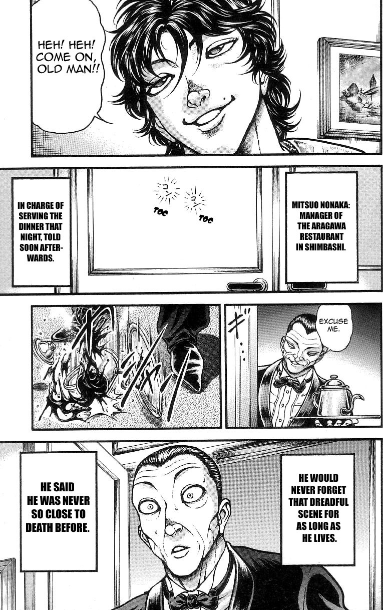 Hanma Baki Chapter 30.250 page 15 - Vol.30 Chapter 250: The Battle of The Strongest Father And Son
