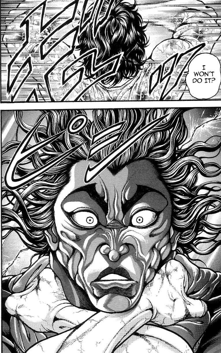 Hanma Baki Chapter 30.250 page 18 - Vol.30 Chapter 250: The Battle of The Strongest Father And Son