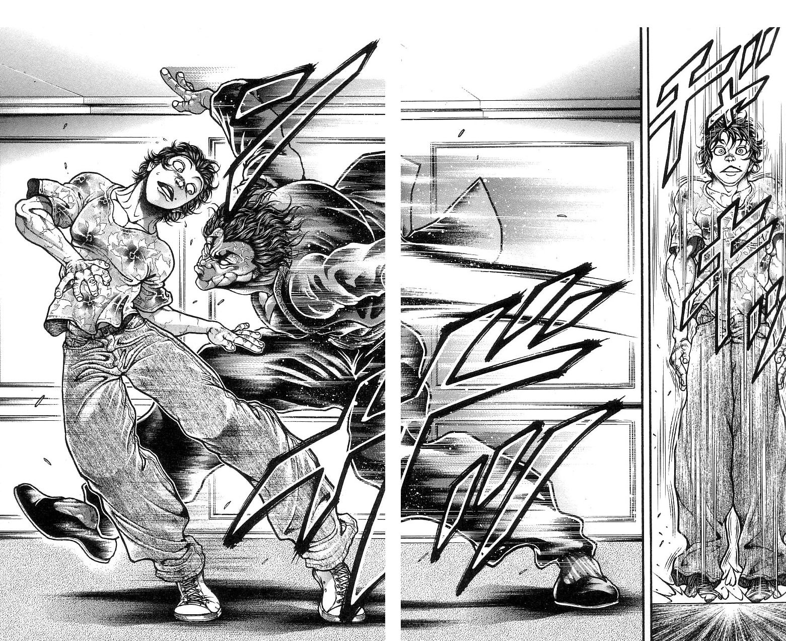 Hanma Baki Chapter 30.250 page 36 - Vol.30 Chapter 250: The Battle of The Strongest Father And Son