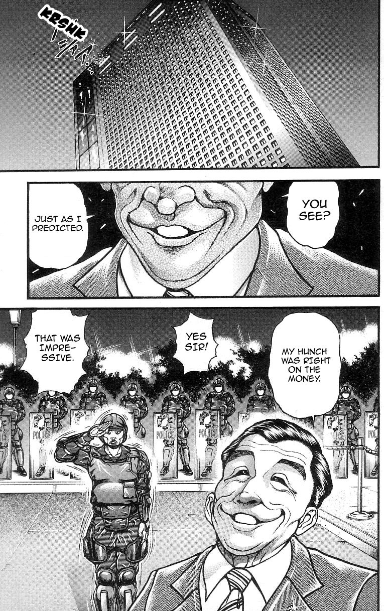Hanma Baki Chapter 30.250 page 38 - Vol.30 Chapter 250: The Battle of The Strongest Father And Son