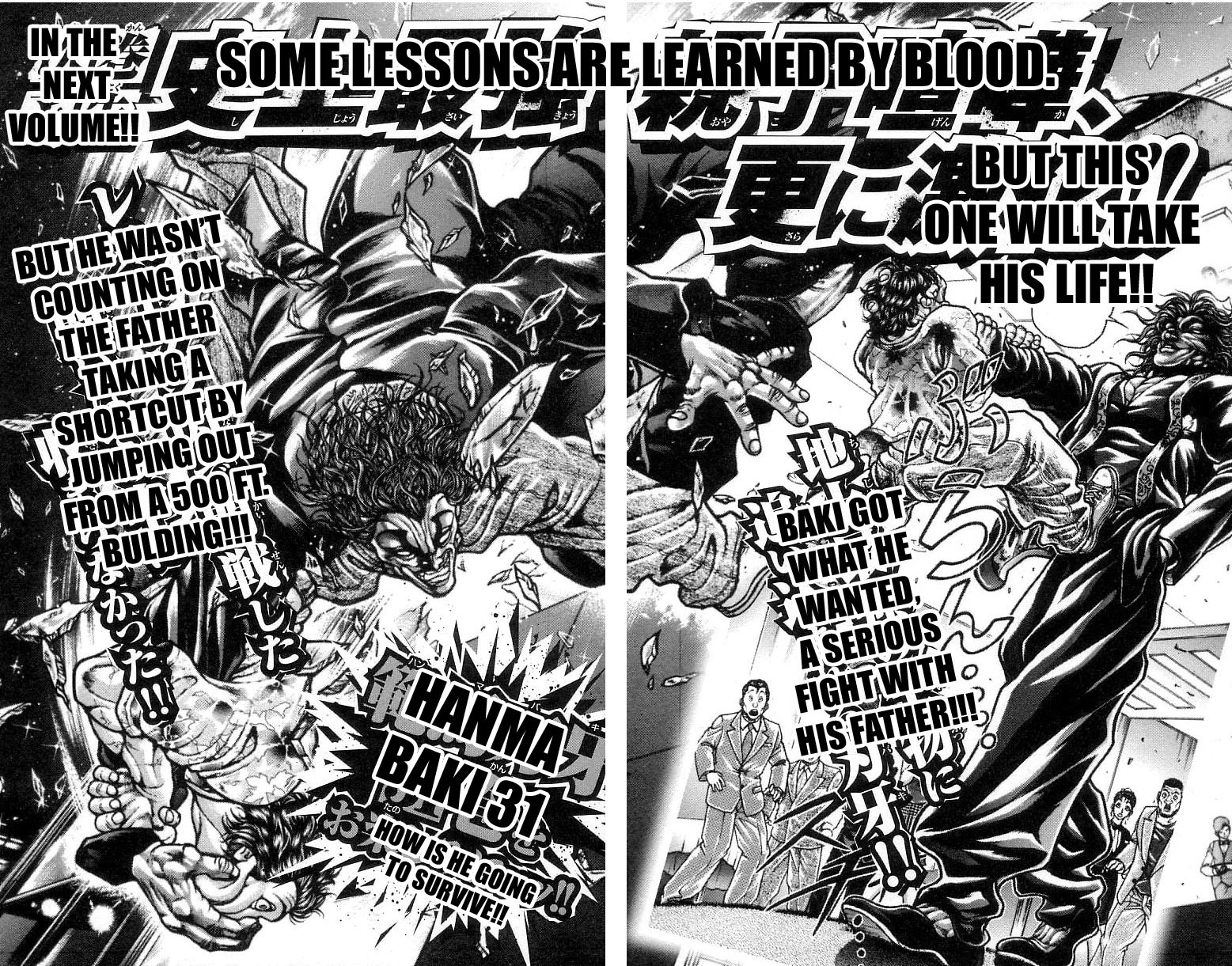 Hanma Baki Chapter 30.250 page 57 - Vol.30 Chapter 250: The Battle of The Strongest Father And Son