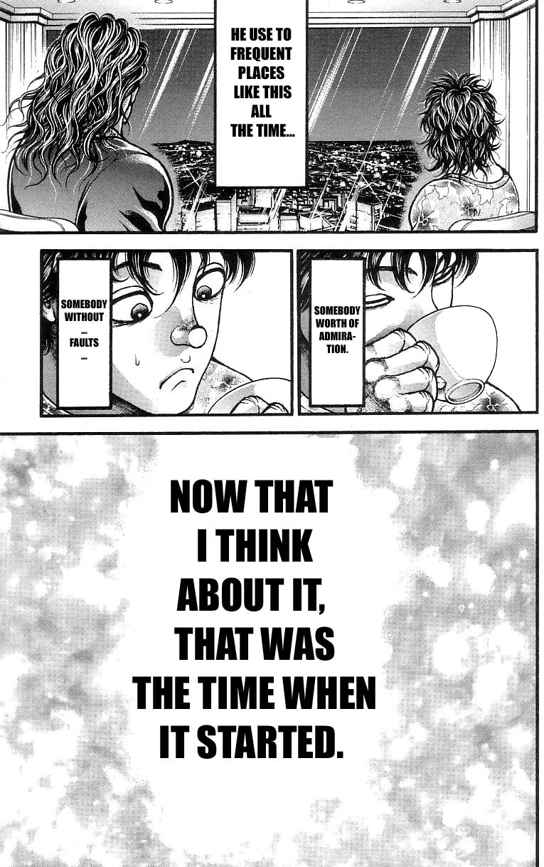Hanma Baki Chapter 30.250 page 7 - Vol.30 Chapter 250: The Battle of The Strongest Father And Son