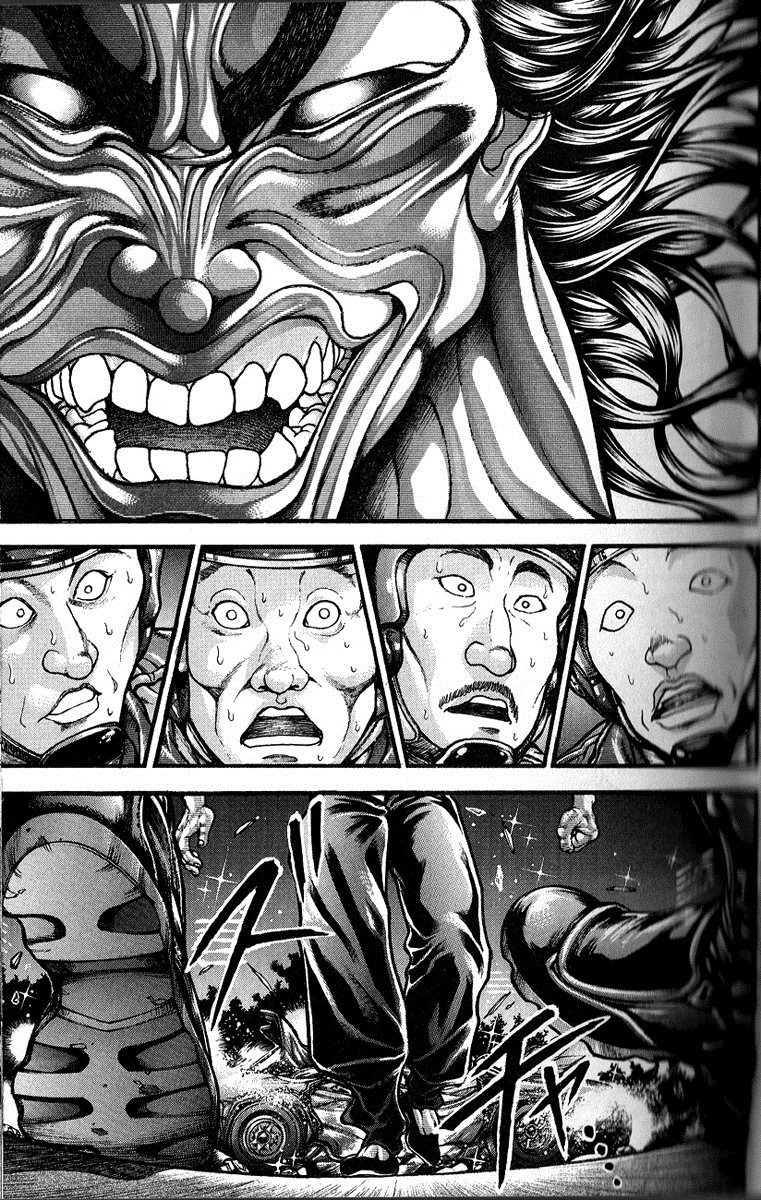 Hanma Baki Chapter 31.251 page 55 - Vol.31 Chapter 251: A true father and child quarrel