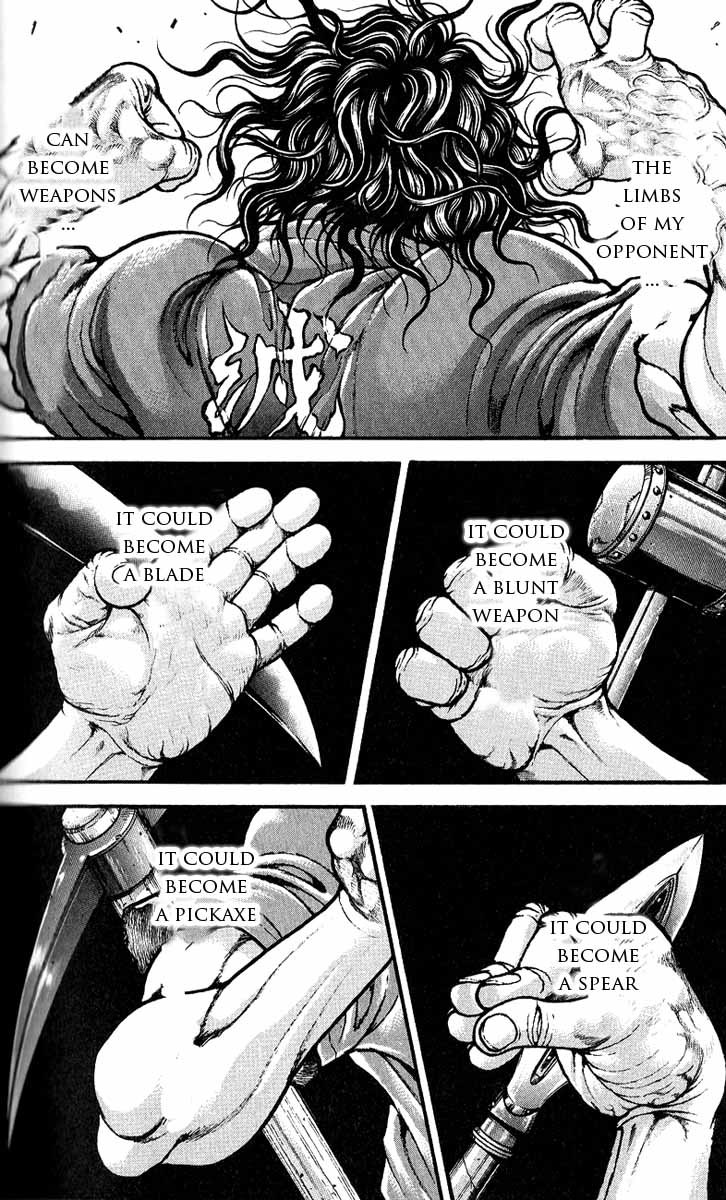 Hanma Baki Chapter 31.254 page 10 - Vol.31 Chapter 254: Cornered Rat