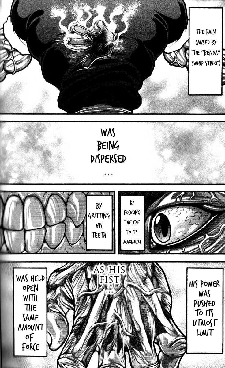Hanma Baki Chapter 31.255 page 14 - Vol.31 Chapter 255: Severe Overwhelming Pain