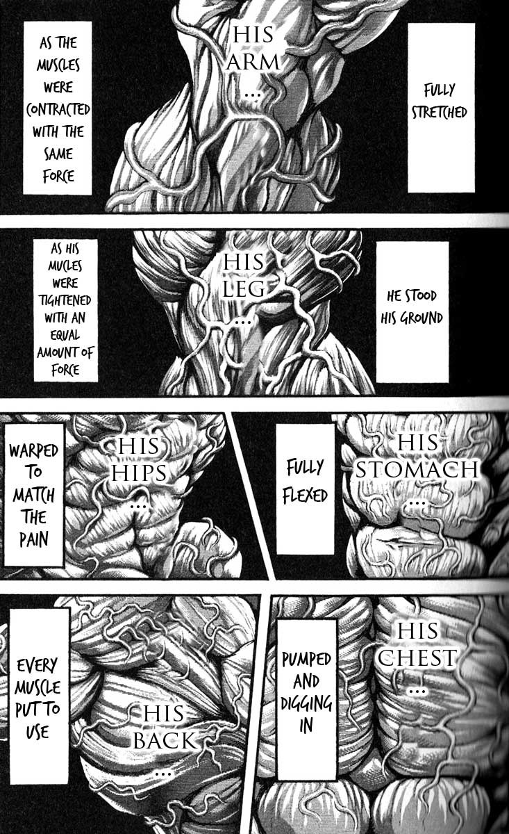 Hanma Baki Chapter 31.255 page 15 - Vol.31 Chapter 255: Severe Overwhelming Pain