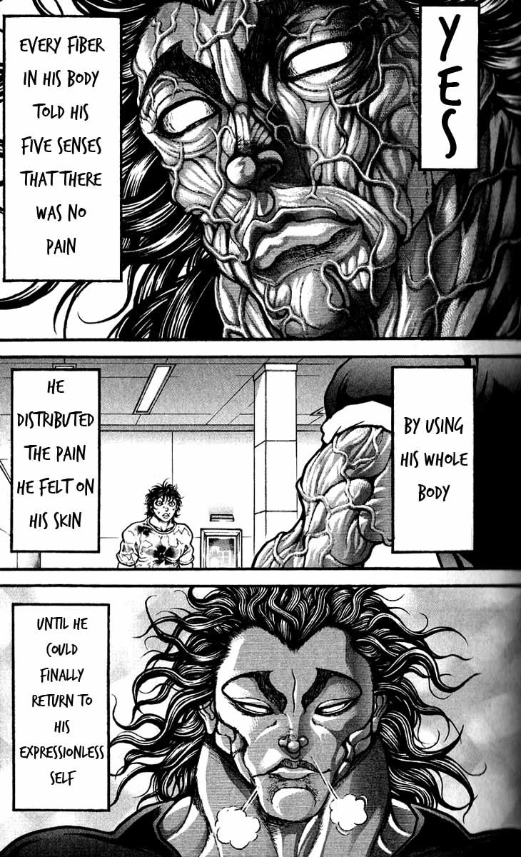 Hanma Baki Chapter 31.255 page 17 - Vol.31 Chapter 255: Severe Overwhelming Pain